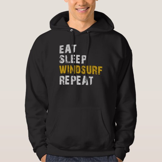 Sleep Windsurf Hoodie (Vorderseite)