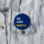 Sleep Wrestle essen Button (Beispiel)