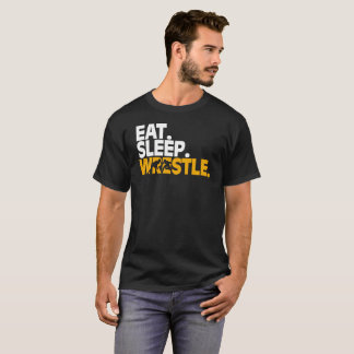 Sleep Wrestle essen T-Shirt