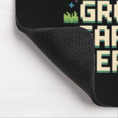 Sleep zu essen Ein Garten wiederholen Gärtnerspiel Mousepad (Ecke)