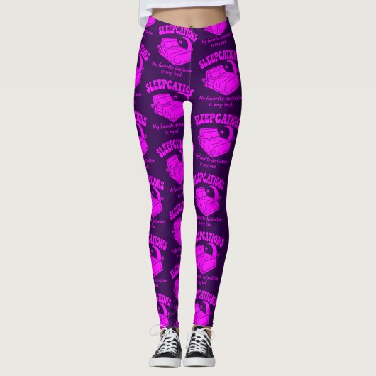 Sleepcations Leggings (Vorderseite)