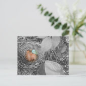 Sleepin' Robins Postkarte 2 (Stehend Vorderseite)