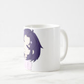 "Sleeping Anime Girl" Kaffeetasse (VorderseiteRechts)
