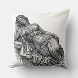 Sleeping Ariadne - Marble Art Pillow Kissen