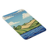 Sleeping Bear Dunes Michigan Reise Magnet (Rechte Seite)