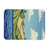 Sleeping Bear Dunes Michigan Reise Magnet (Horizontal)