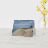 Sleeping Bear Dunes National Lakeshore Notecard Karte (Gelbe Blume)