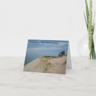Sleeping Bear Dunes National Lakeshore Notecard Karte