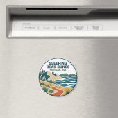 Sleeping Bear Dunes National Lakeshore USA Magnet (In Situ (Geschirrspüler))