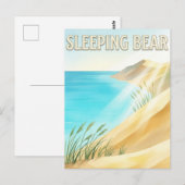 Sleeping Bear Dunes Postkarte (Vorne/Hinten)