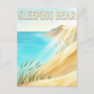 Sleeping Bear Dunes Postkarte
