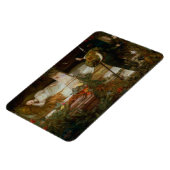 Sleeping Beauty (Enchanting Fairy Tale Scene) Magnet (Linke Seite)