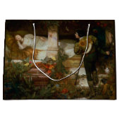 Sleeping Beauty (Loving Romantic Fairy Tale Scene) Große Geschenktüte (Vorderseite)