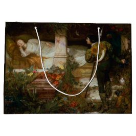 Sleeping Beauty (Loving Romantic Fairy Tale Scene) Große Geschenktüte