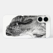 Sleeping Dog Phone Case – Quiet Strength in Your P (Rückseite (Horizontal))