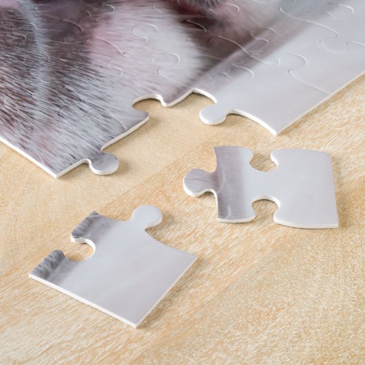 Sleeping Englisch Bulldog Puppy Puzzle (Seite)