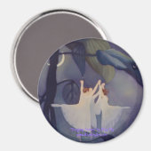 "Sleeping Fairies" von Blue Sky Magnet (Vorderseite/Rückseite)