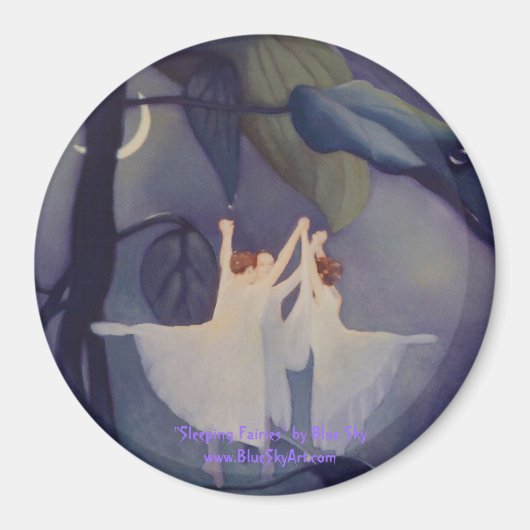 "Sleeping Fairies" von Blue Sky Magnet (Vorne)
