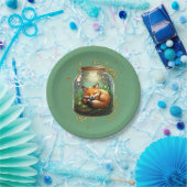 Sleeping Fox Pappteller (Party)