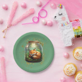 Sleeping Fox Pappteller (Party)