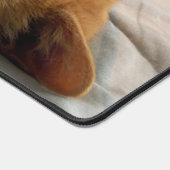 Sleeping Ginger Cat Schreibtischunterlage (Ecke)