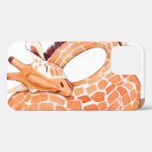 Sleeping Giraffe: Gentle Watercolor Case-Mate iPhone Hülle (Rückseite (Horizontal))