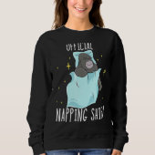 Sleeping Gorilla Pajamas Sleepyhead Sweatshirt (Vorderseite)
