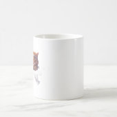 Sleeping Gym Kitten Coffee Mug Kaffeetasse (Mittel)