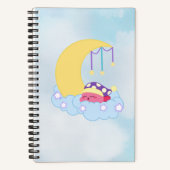 Sleeping Kirby Spiral Notebook (5.5" x 8.5") Notizblock (Vorderseite)