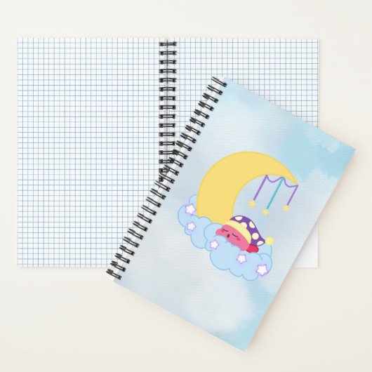 Sleeping Kirby Spiral Notebook Notizblock (Innen)