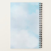 Sleeping Kirby Spiral Notebook Notizblock (Rückseite)