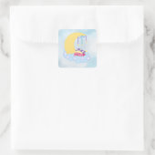 Sleeping Kirby Sticker (Square) (Tasche)
