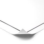 Sleeping Kitten Illustration – Premium Nursery Wal Poster (Ecke)