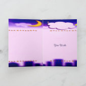 Sleeping Kitty Feiertagskarte (Innenseite)