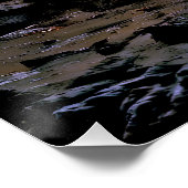 "Sleeping Magma" - Vulkanisches Frauenportrait Poster (Ecke)