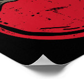 Sleeping on Bowling Ball Funny Bowler Men Wo Poster (Ecke)