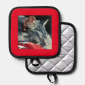 Sleeping on sunny morning Oven Mitts & Pot Holders Topflappen (Vorderseite/Rückseite)