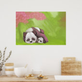 Sleeping Pandas Poster (Küche)