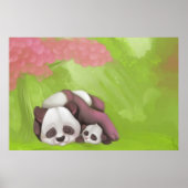 Sleeping Pandas Poster (Vorne)