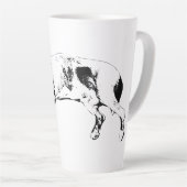 Sleeping Pit Mix, Cozy Weihnachten Milchtasse (Rechte Ecke)