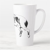 Sleeping Pit Mix, Cozy Weihnachten Milchtasse (Rechts)