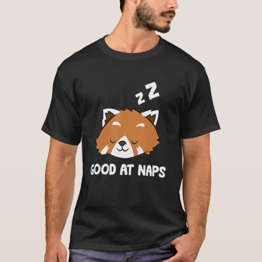 Sleeping Red Panda Good At Naps Napping Red Panda  T-Shirt (Vorderseite)
