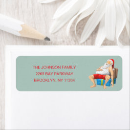 Sleeping Santa Claus