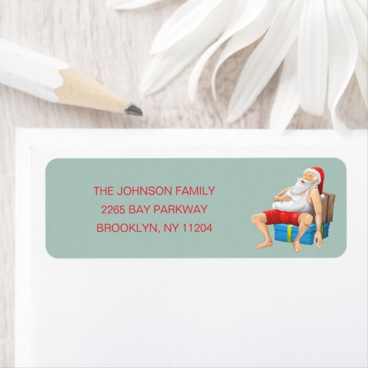 Sleeping Santa Claus (Insitu)