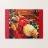 Sleeping Santa Claus Puzzle (Horizontal)