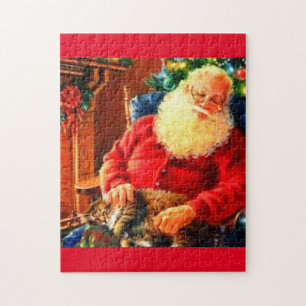 Sleeping Santa Claus Puzzle