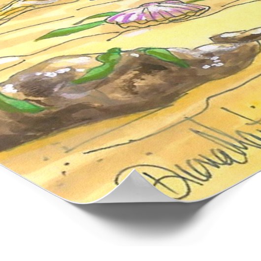 Sleeping Siren Poster (Ecke)