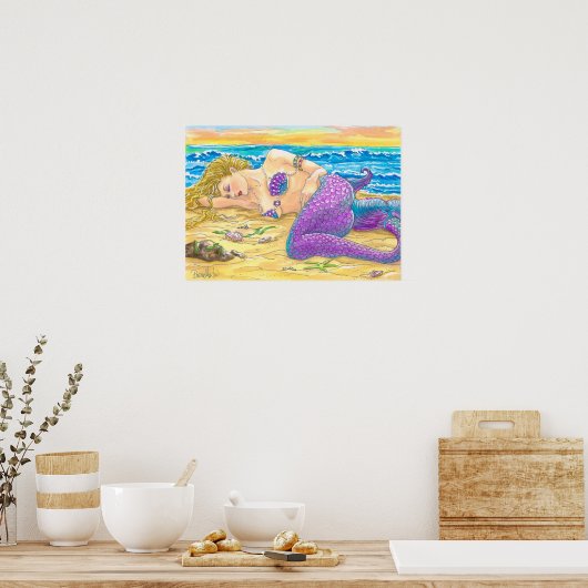 Sleeping Siren Poster (Küche)