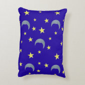 Sleeping Sky Fabric - blau Dekokissen (Rückseite(Vertikal))