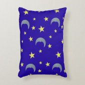 Sleeping Sky Fabric - blau Dekokissen (Vorderseite(Vertikal))